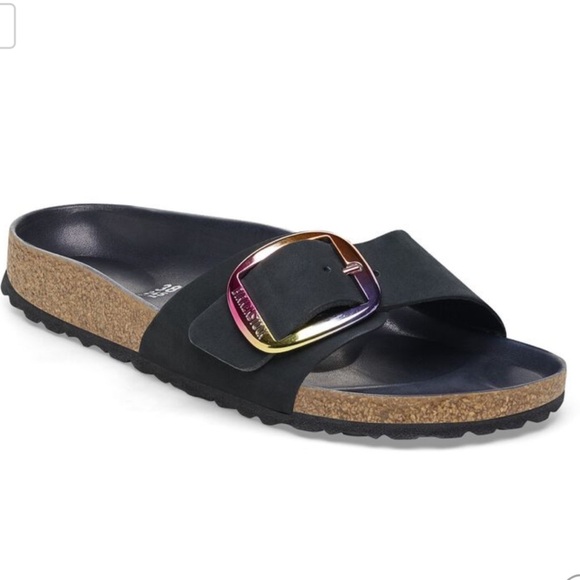 Birkenstock Shoes - NWT Birkenstock Madrid Big Buckle Iridescent
